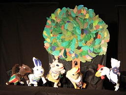 ぶっくる 「どうぶつ村のかくれんぼ」2009年作品